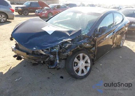 2013 Hyundai Elantra Limited из США, поврежденный, VIN KMHDH4AE1DU631278